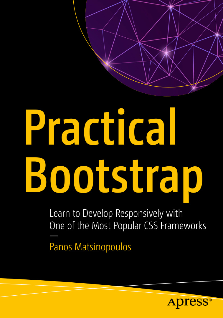 Practical Bootstrap by Panos Matsinopoulos, 2020 Kitap Kapağı