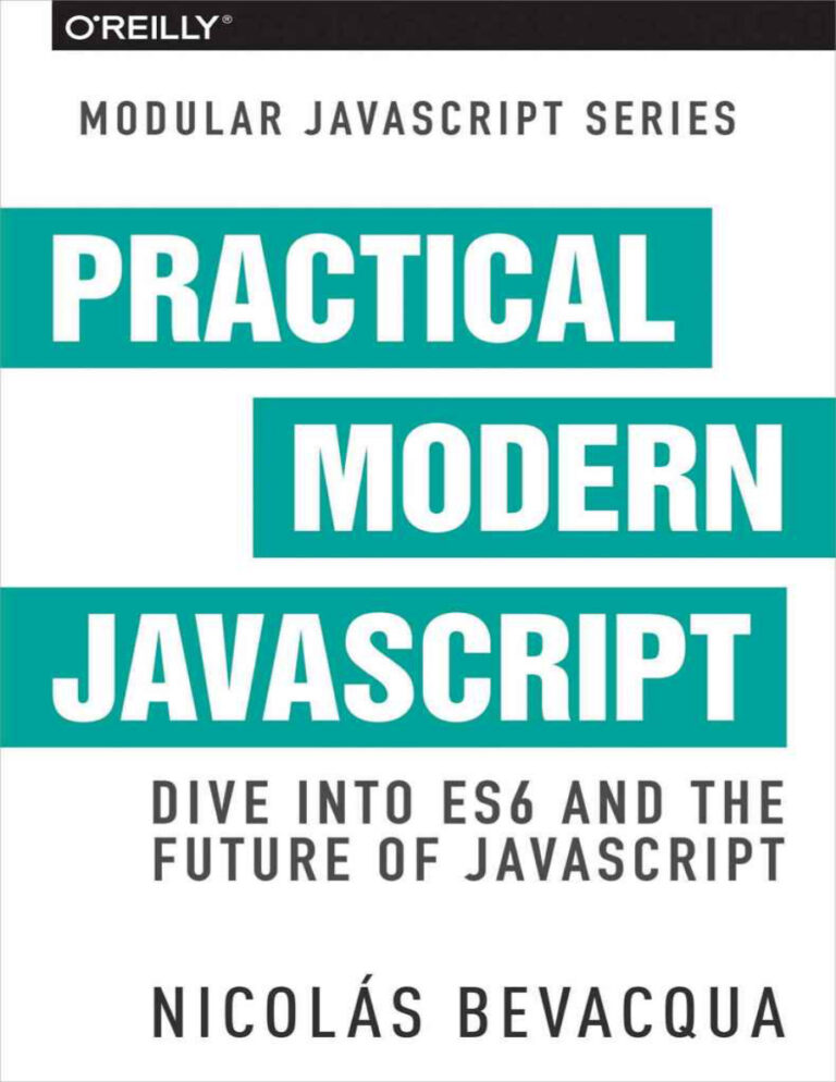 Practical Modern JavaScript Dive Kitap Kapağı