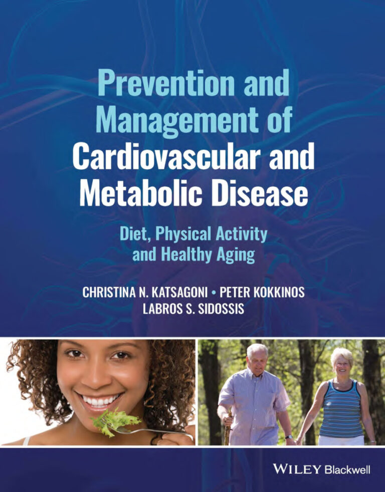 Prevention and Management of Cardiovascular and Metabolic Disease Kitap Kapağı
