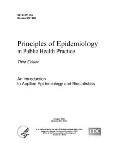 Principles of Epidemiology in Public Health Practice, Third Edition Kitap Kapağı