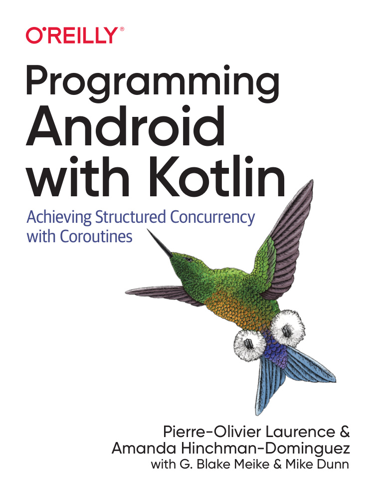 Programming Android with Kotlin Achieving Structured Concurrency Kitap Kapağı