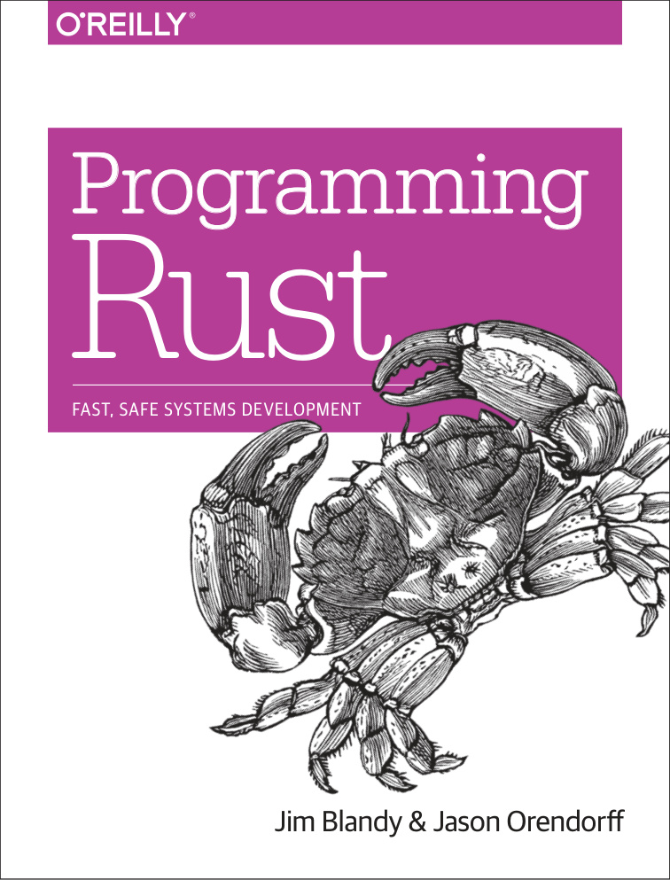 Programming Rust Fast, Safe Systems Kitap Kapağı