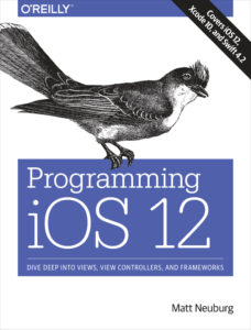 Programming iOS 12 Dive Deep into Kitap Kapağı