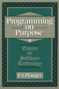 Programming on Purpose III Essays Kitap Kapağı