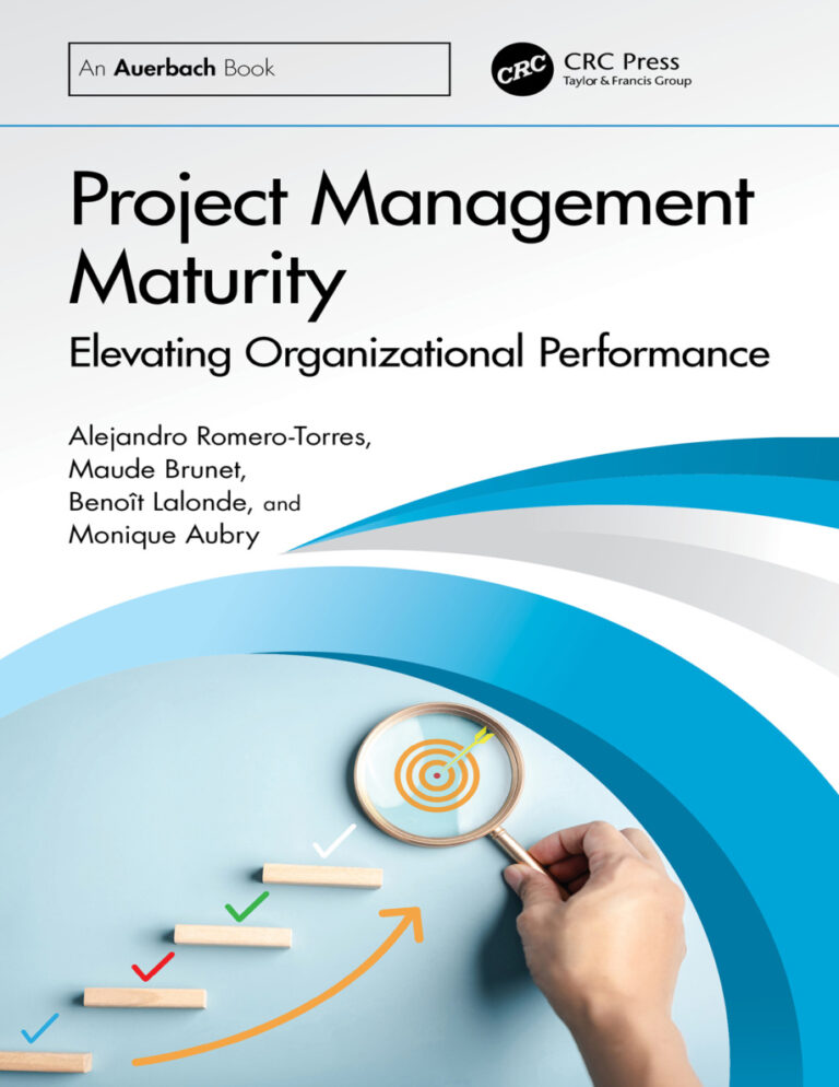 Project Management Maturity Alejandro Romero Torres Kitap Kapağı