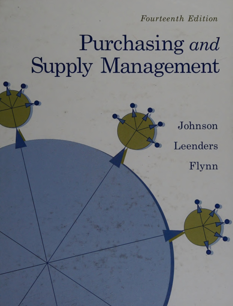 Purchasing and supply management PDF Download