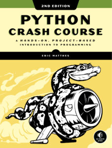 Python Crash Course A Hands On, Project Based Introduction to Programming Kitap Kapağı