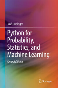 Python for Probability, Statistics Kitap Kapağı