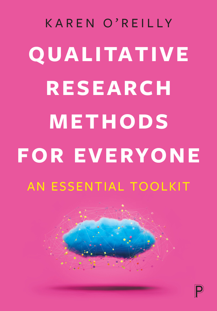 Qualitative Research Methods for Everyone Karen OReilly Kitap Kapağı