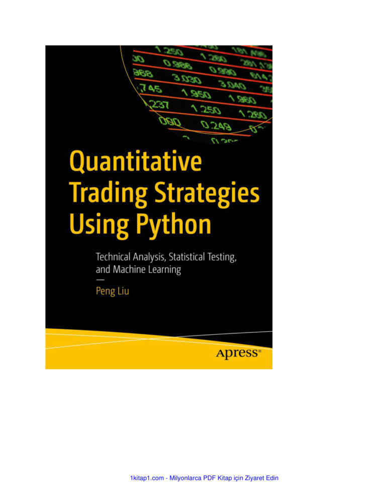 Quantitative Trading Strategies Using Python Techn 231227 Kitap Kapağı
