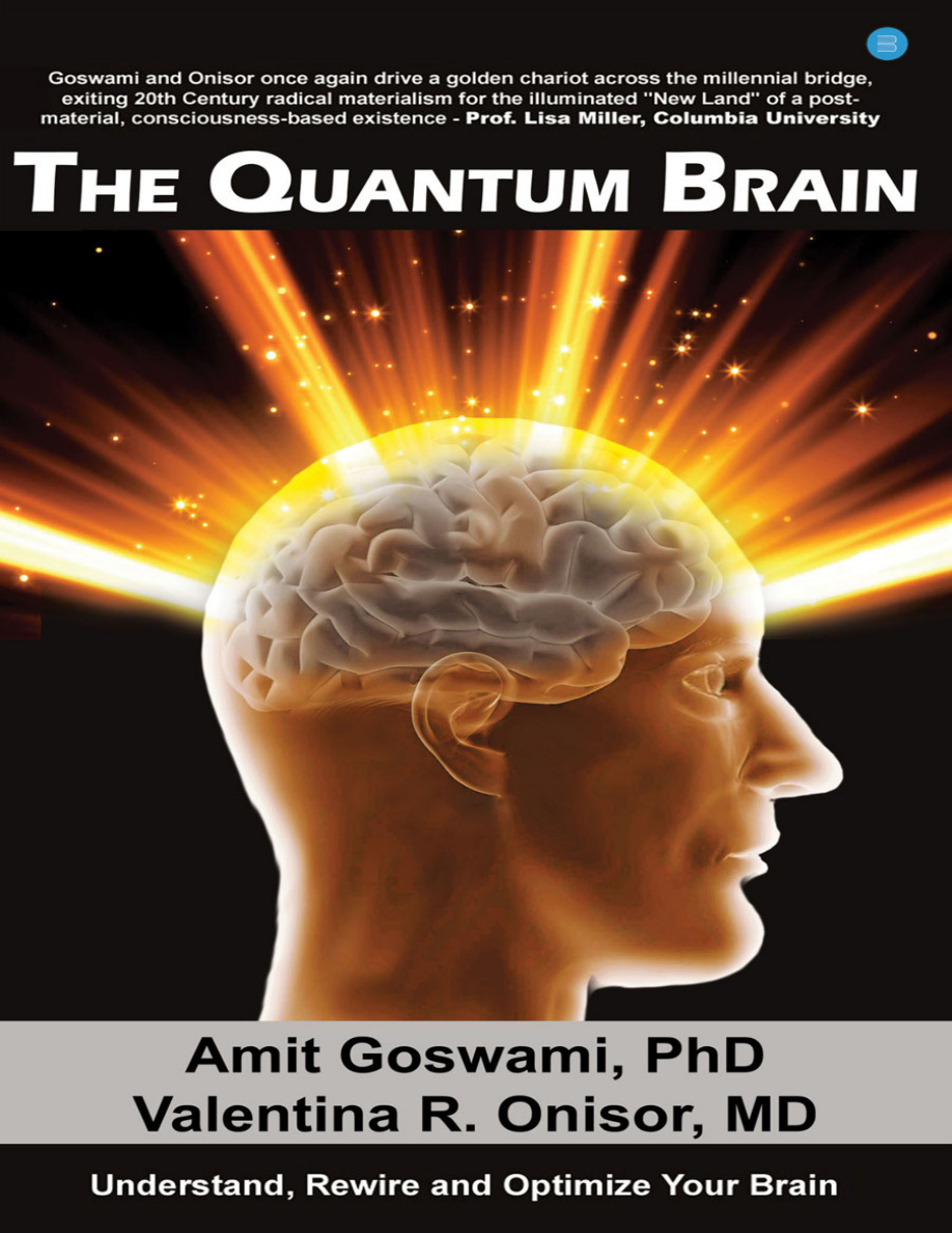 Quantum brain Amit Goswami Kitap Kapağı