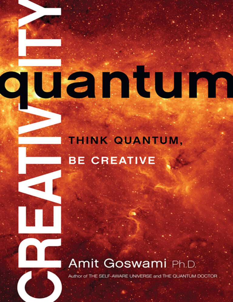 Quantum creativity Amit Goswami Kitap Kapağı