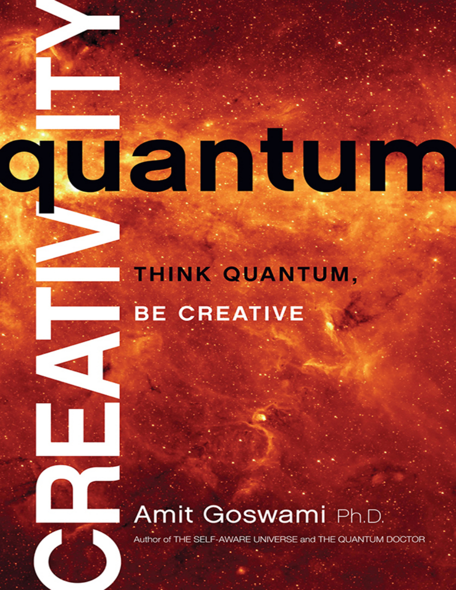Quantum creativity Amit Goswami Kitap Kapağı