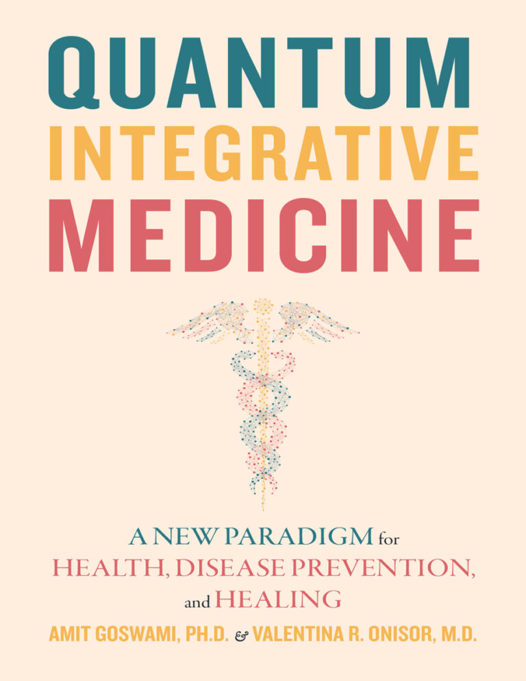 Quantum integrative medicine Amit Goswami Kitap Kapağı