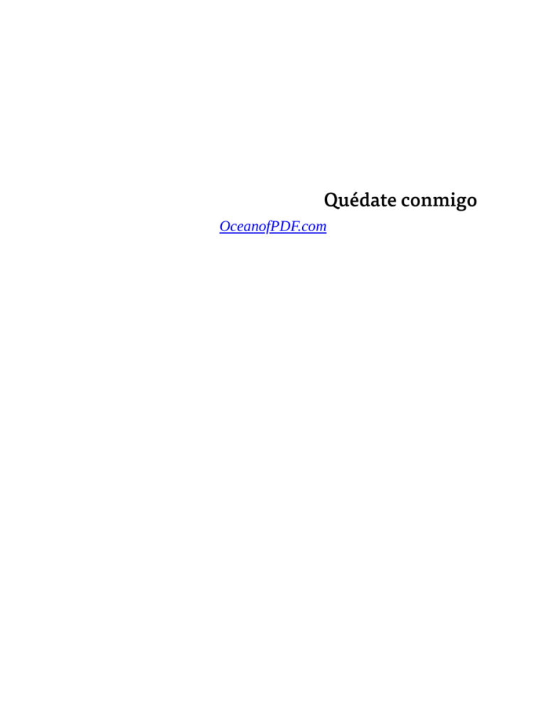 Quedate conmigo Spanish Edition Adebayo Ayobami Kitap Kapağı
