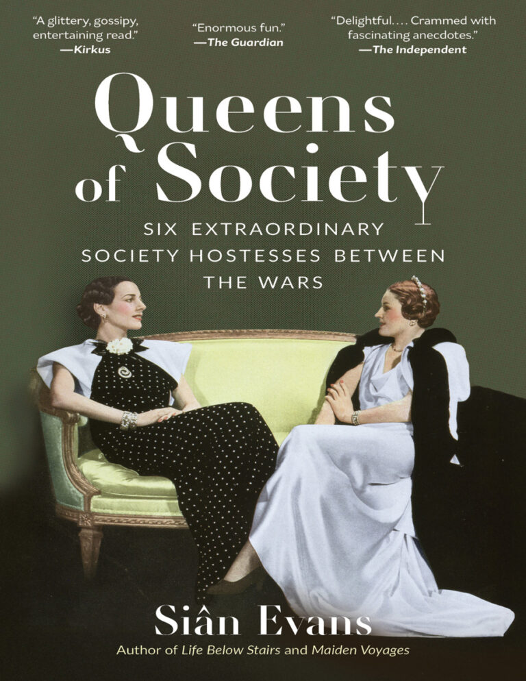 Queens of Society Sian Evans Kitap Kapağı
