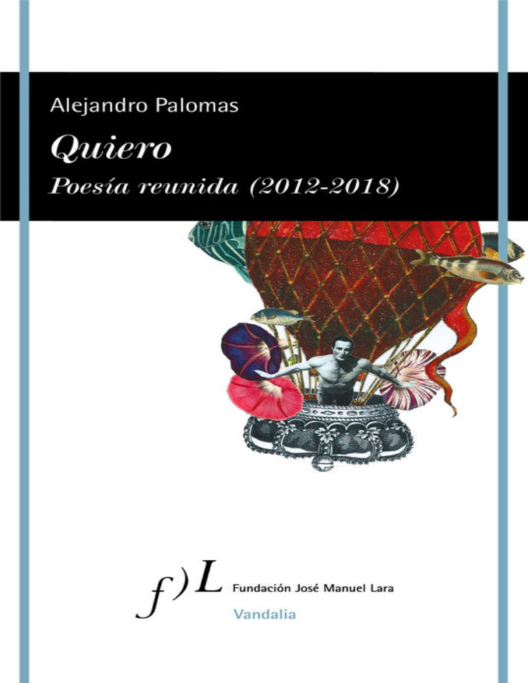 Quiero Poesia reunida Spanish Edition Alejandro Palomas Kitap Kapağı