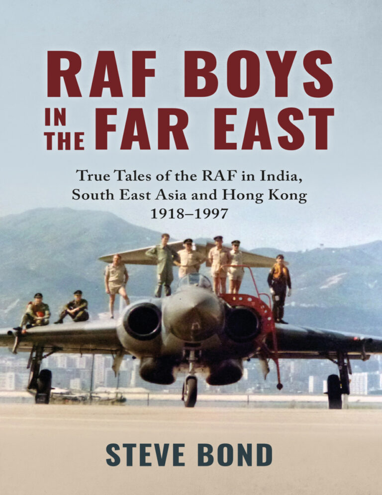 RAF Boys in the Far East Steve Bond Kitap Kapağı
