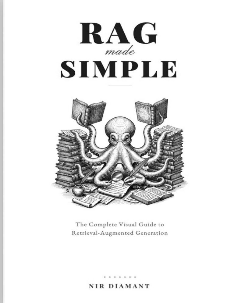 RAG Made Simple The Complete Visual Guide Nir Diamant Kitap Kapağı