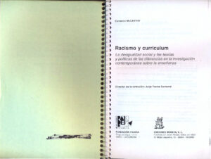 Racismo y curriculum Spanish Edition Cameron Mac Cartty Kitap Kapağı