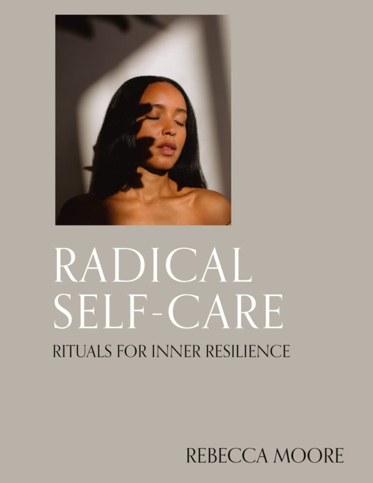 Radical Self Care Rebecca Moore Kitap Kapağı