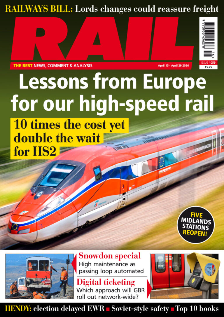 Rail Issue 1059 April 1529 2026 Rail Kitap Kapağı