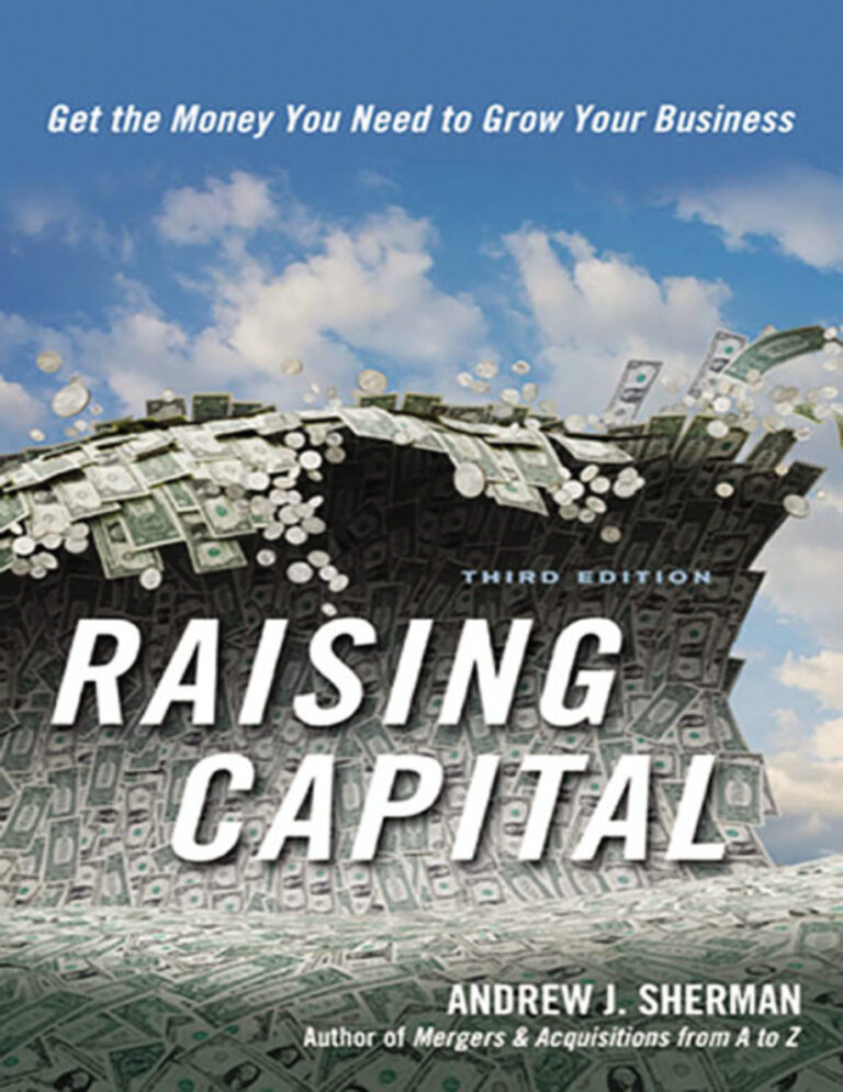 Raising Capital Andrew J Sherman Kitap Kapağı