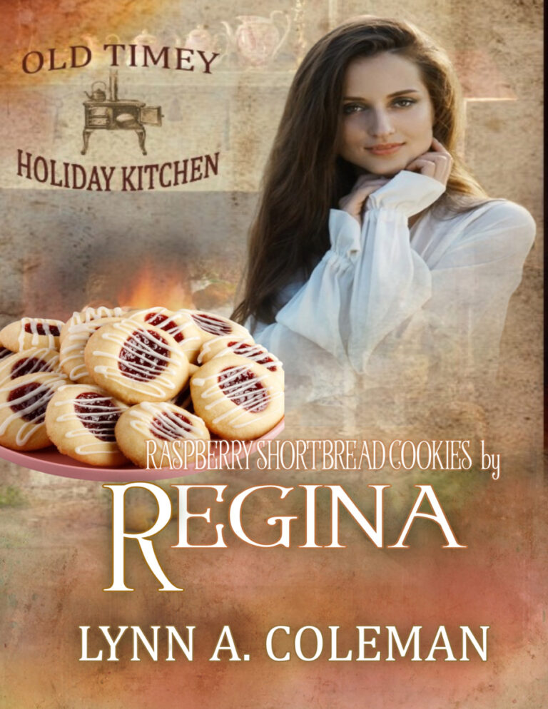 Raspberry shortbread cookies by Regina Lynn A Coleman Kitap Kapağı