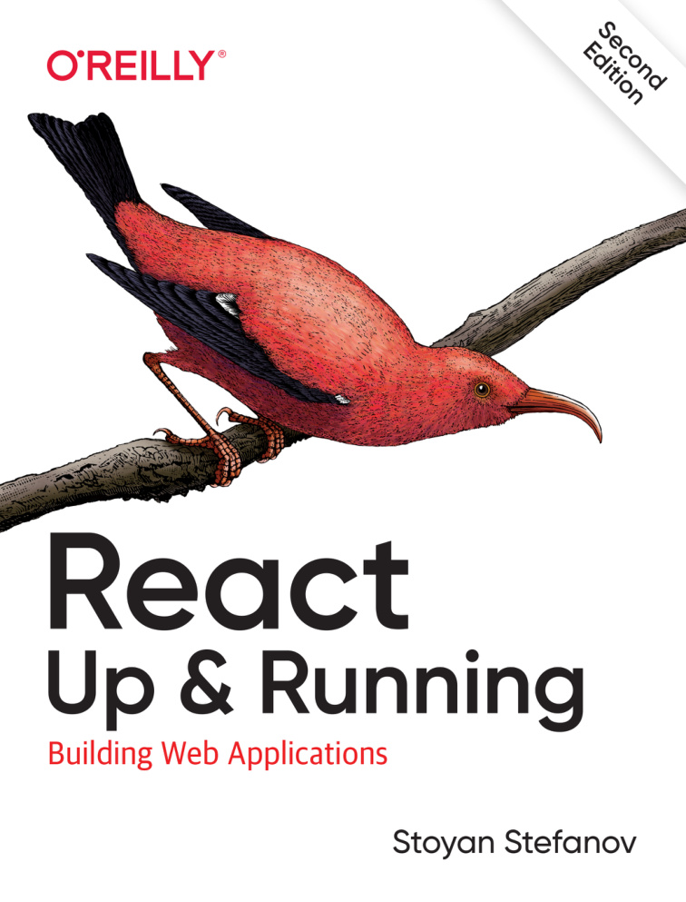 React Up and Running Building Web Applications Stoyan Stefanov O'Reilly Kitap Kapağı