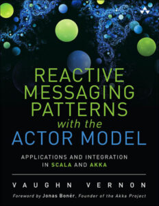 Reactive Messaging Patterns with Kitap Kapağı