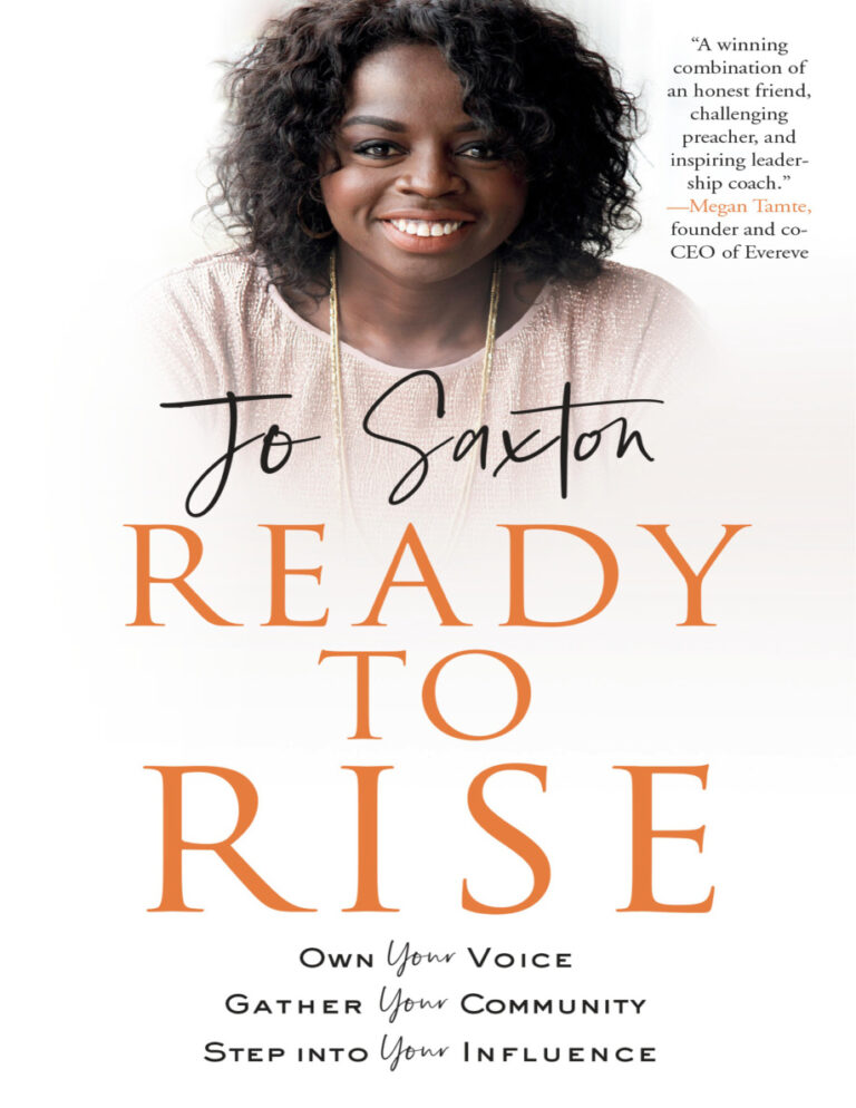 Ready to Rise Jo saxton Kitap Kapağı