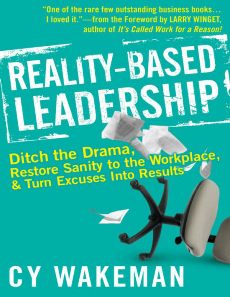 Reality Based Leadership Cy Wakeman Kitap Kapağı