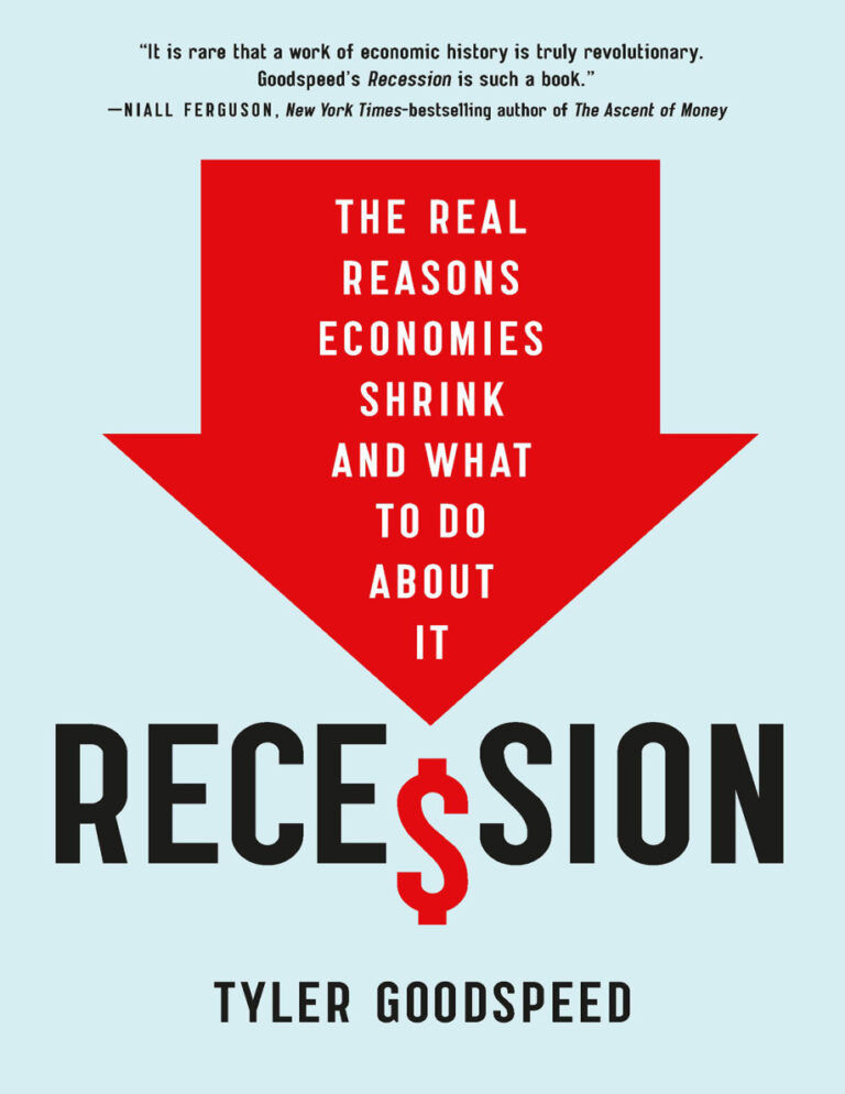 Recession What to Do About It Tyler Goodspeed Kitap Kapağı