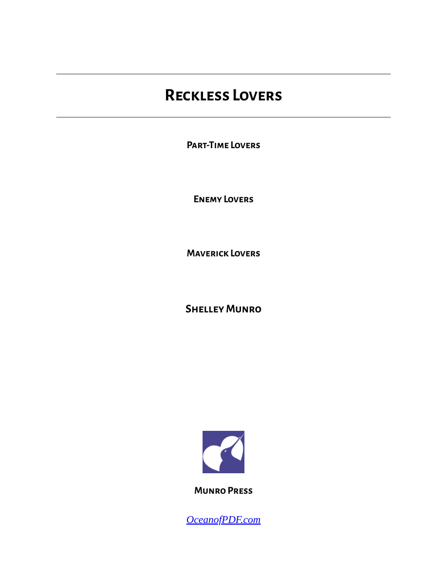 Reckless Lovers PDF Download