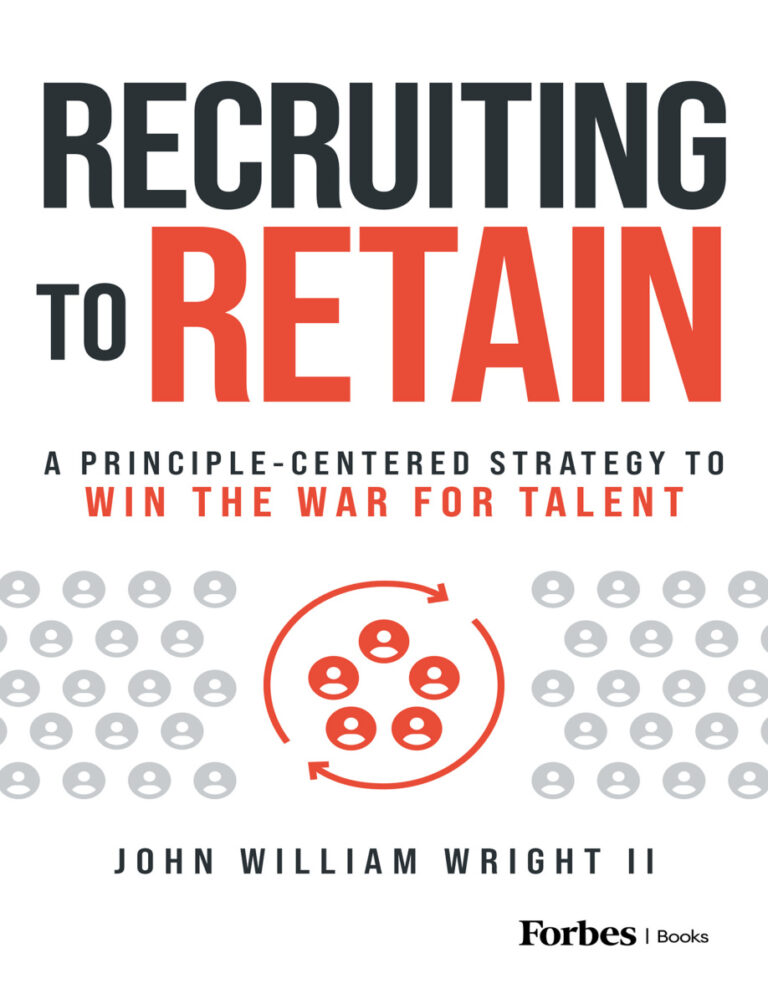 Recruiting to Retain John William Wright II Kitap Kapağı