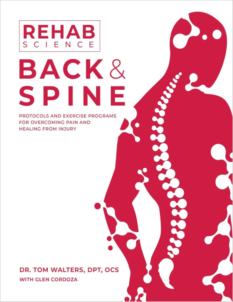 Rehab Science Back n Spine Dr Tom Walters Kitap Kapağı