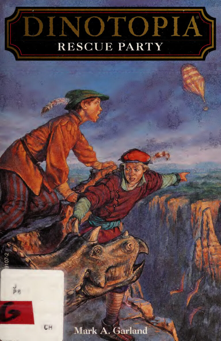 Rescue Party Dinotopia 9 Mark A Garland Kitap Kapağı
