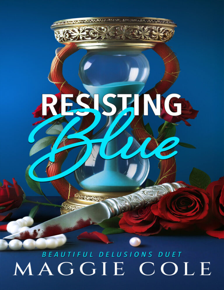 Resisting blue Maggie Cole Kitap Kapağı