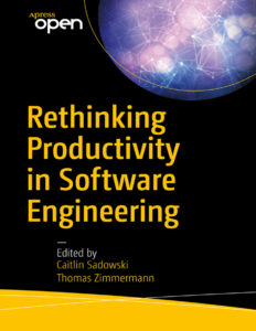 Rethinking Productivity in Software Kitap Kapağı