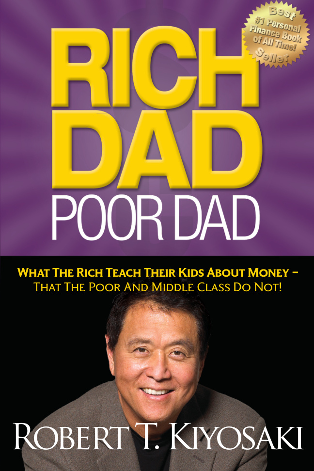Rich Dad Poor Dad Kitap Kapağı