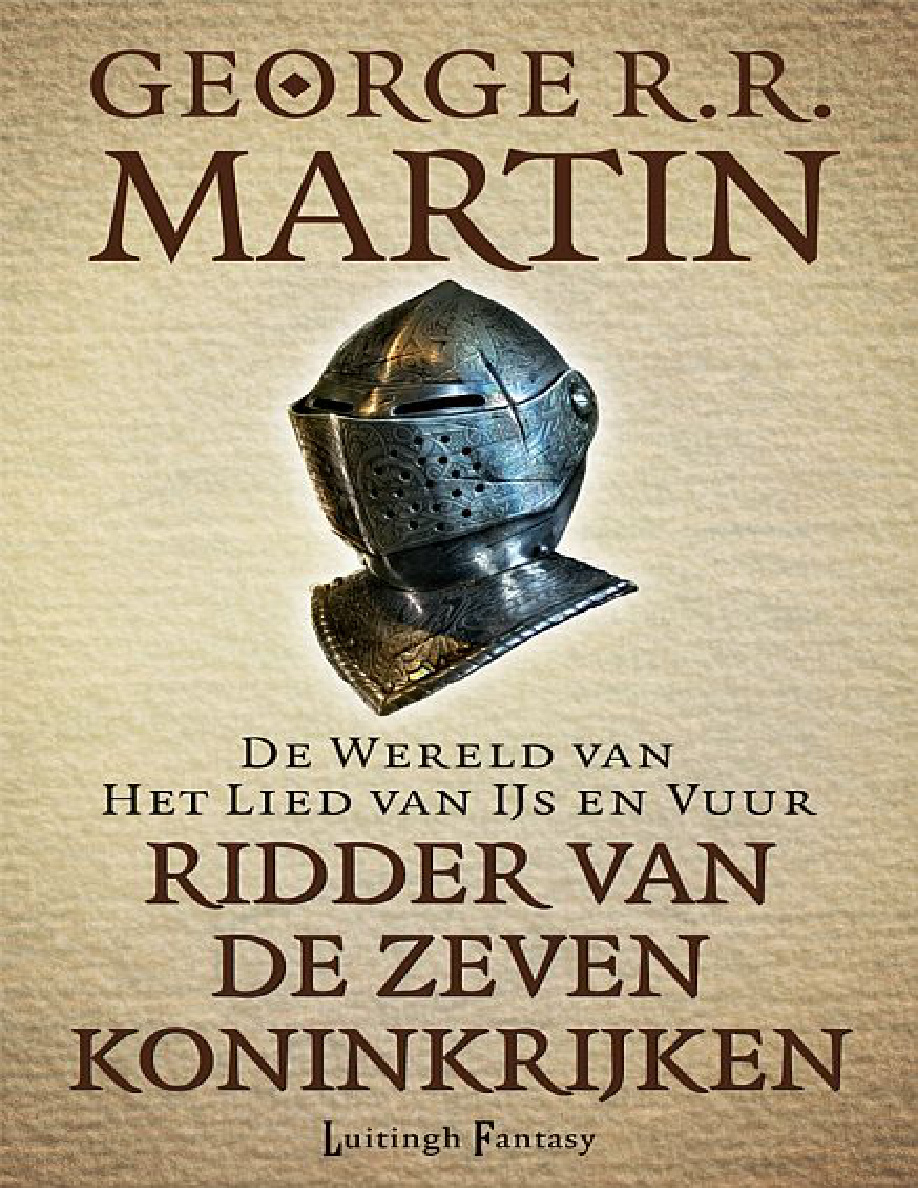 Ridder van de zeven koninkrijken Dutch Edition George RR Martin Kitap Kapağı