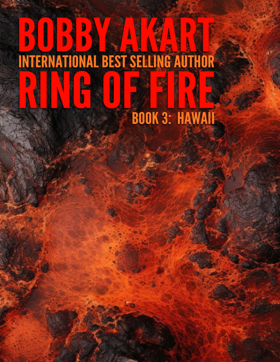 Ring of Fire Hawaii Bobby Akart Kitap Kapağı