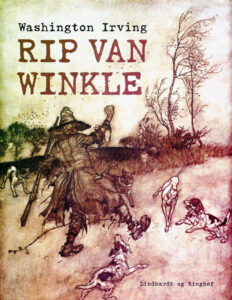 Rip van Winkle Danish Edition Washington Irving Kitap Kapağı