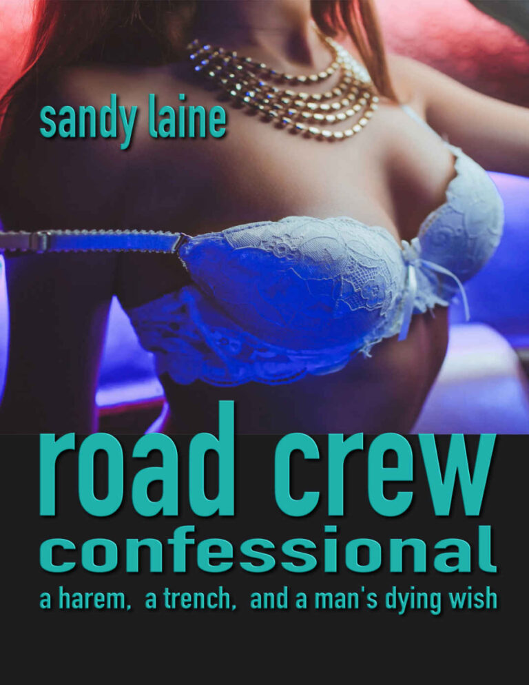 Road Crew Confessional Sandy Laine Kitap Kapağı