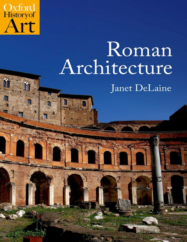 Roman Architecture Janet DeLaine Kitap Kapağı