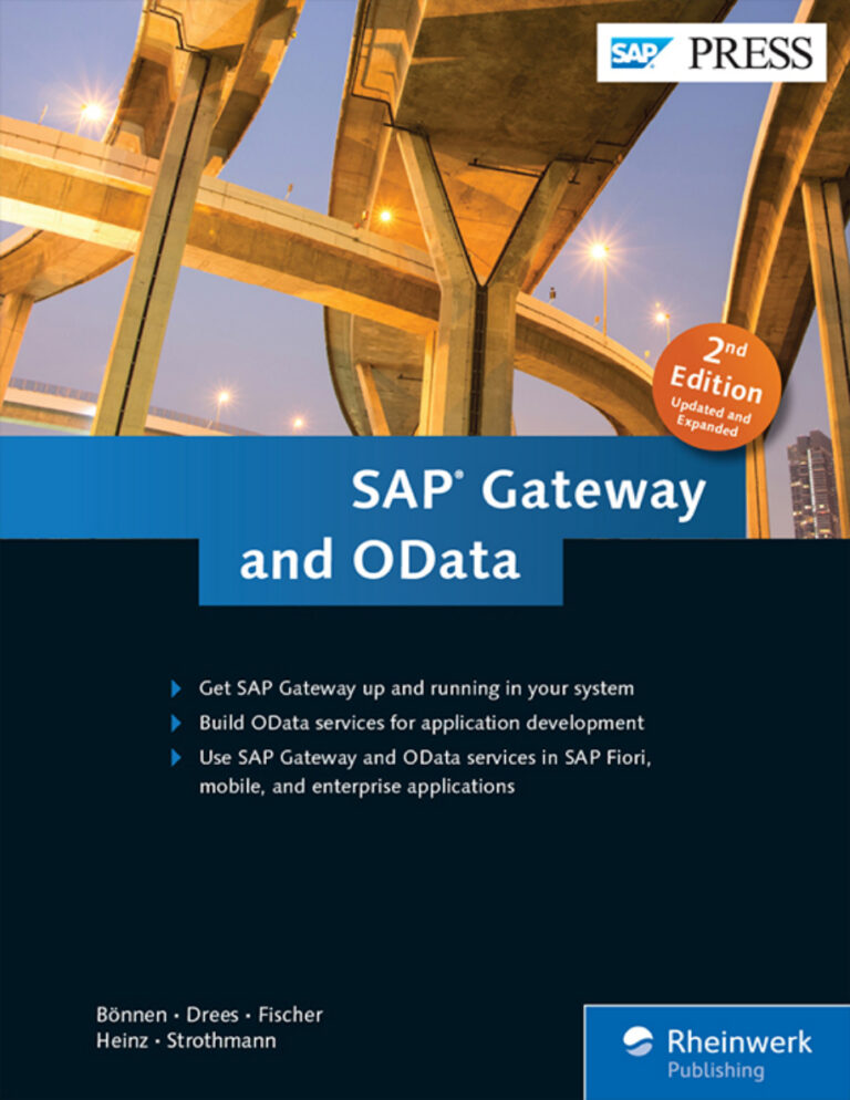 SAP Gateway and OData Carsten Bonnen Kitap Kapağı