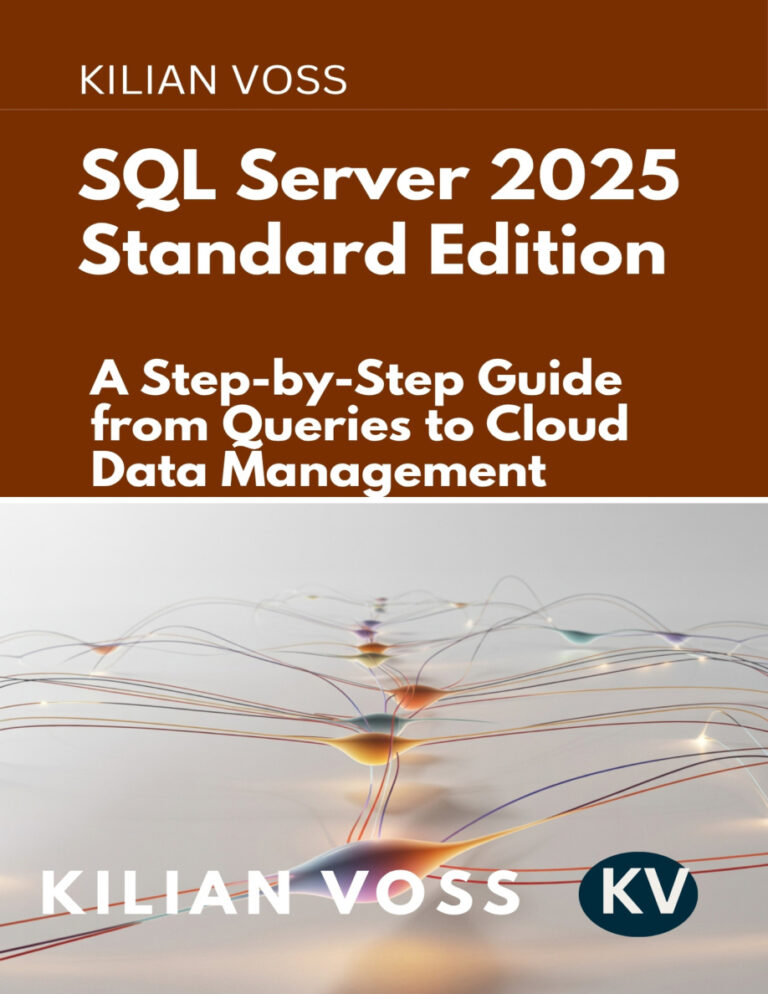 SQL Server 2025 Standard Edition Kilian Voss Kitap Kapağı