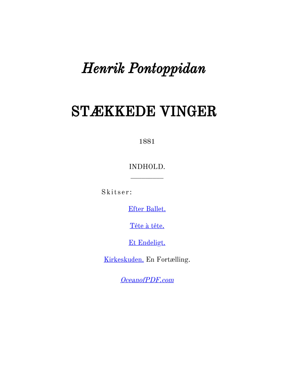 STAEKKEDE VINGER PDF Download