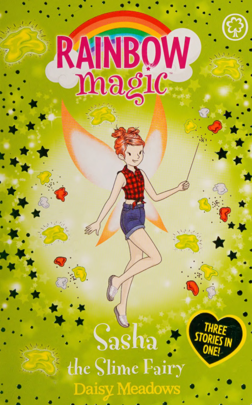 Sasha the Slime Fairy Daisy Meadows Kitap Kapağı