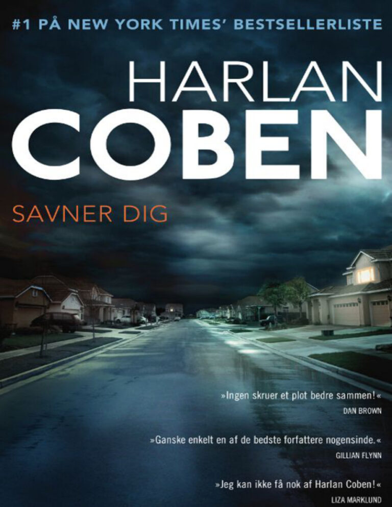 Savner dig Danish Edition HARLAN COBEN Kitap Kapağı